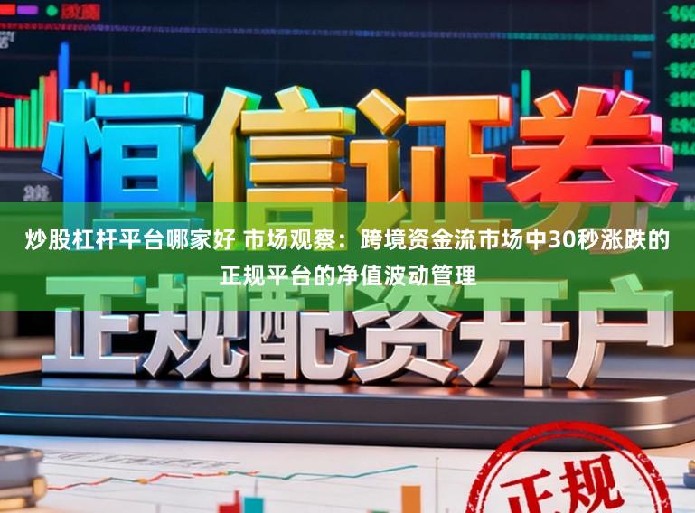 炒股杠杆平台哪家好 市场观察:跨境资金流市场中30秒涨跌的正规平台的净值波动管理