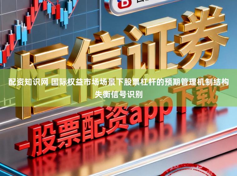 配资知识网 国际权益市场场景下股票杠杆的预期管理机制结构失衡信号识别