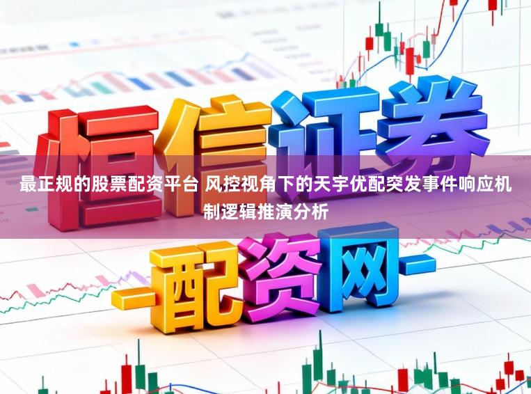 最正规的股票配资平台 风控视角下的天宇优配突发事件响应机制逻辑推演分析